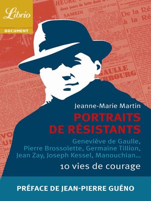 cover image of Portraits de résistants